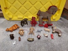 Lote De 15+ Pequeños Juguetes De Peluche Y Otros Animales De Colección Años 60-80 segunda mano  Embacar hacia Mexico