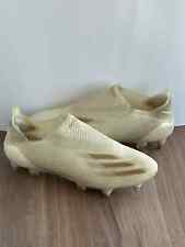 Chuteiras de futebol Adidas X Ghosted + SG bege eg8253 tamanho EUA 8 Reino Unido 7,5 comprar usado  Enviando para Brazil