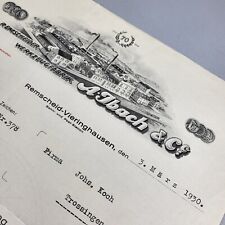 Briefbogen ibach remscheid gebraucht kaufen  Dessau-Roßlau