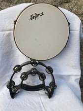 Halbmond tambourine tamburino gebraucht kaufen  Schonach im Schwarzwald