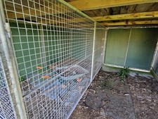Hundezwinger dach 3er gebraucht kaufen  Bartholomä