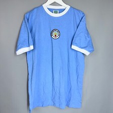 Usado, CAMISA DE FUTEBOL MANCHESTER CITY DÉCADA DE 1960 CASA TAMANHO L REEDIÇÃO comprar usado  Enviando para Brazil