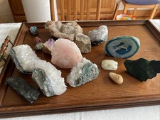 Crystals include amethyst for sale  NORWICH