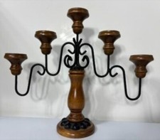 Vtg 60s wood for sale  Warsaw