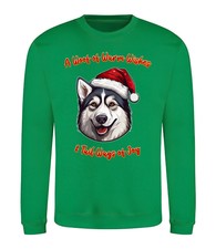 Siberian husky christmas for sale  PONTYPRIDD
