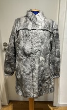 Pelz pelzjacke grau gebraucht kaufen  Düsseldorf