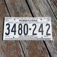 1995 pennsylvania temporary for sale  Kirksville