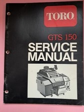 Toro gts 150 for sale  Honeoye Falls