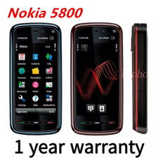 Celular original Nokia 5800 XpressMusic 2G GSM 850/900/1800/1900 sistema operacional Symbian comprar usado  Enviando para Brazil