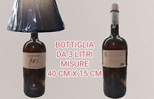 Lampada tavolo bottiglia usato  Trapani