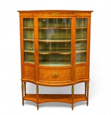 Antique satinwood display for sale  BARRY