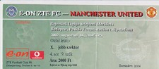Ticket zalaegerszeg manchester for sale  UXBRIDGE
