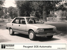 Photo / photograph presse Peugeot 305 Automatic 1985, usado segunda mano  Embacar hacia Argentina