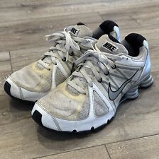 Tênis de corrida masculino Nike Shox Agent 10,5 branco prata 438684-102 comprar usado  Enviando para Brazil
