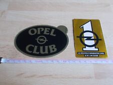 Opel stickers d'occasion  Expédié en Belgium
