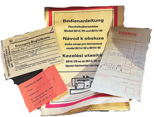 Bedienungsanleitung ddr nähma gebraucht kaufen  Wetzlar