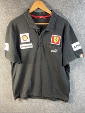 Camisa polo masculina Puma x Scuderia Ferrari preta tamanho 2XL algodão , usado comprar usado  Enviando para Brazil