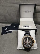 Nautica a42506 cronografo usato  Matera
