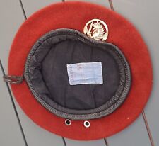 Beret parachutiste amarante d'occasion  Toulon-