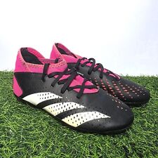 Chuteiras de futebol Adidas Predator Accuracy.3 solo firme preto/rosa - infantil tamanho 1.5 comprar usado  Enviando para Brazil