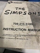 Simpsons arcade machine for sale  Newtown Square