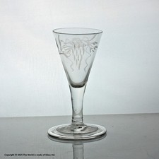 Georgian engraved funnel for sale  BRISTOL