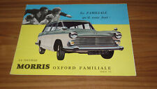 Dépliant morris oxford d'occasion  Nantes-