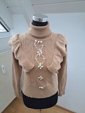 Damenrollkragenpullover perlen gebraucht kaufen  Rodgau