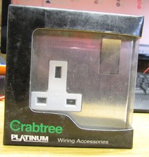 Crabtree platinum satin for sale  BUXTON