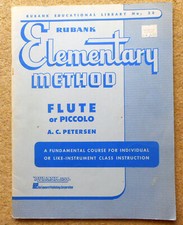 Rubank elementary method for sale  NORWICH