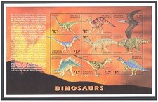 Antigua 1999 dinosaures d'occasion  Expédié en Belgium