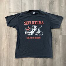 Camiseta Sepultura Beneath The Remains Masculina G Preta Manga Curta  comprar usado  Enviando para Brazil