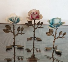 Capodimonte porcelain rose for sale  LEEDS