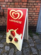 Aufsteller kundenstopper eis gebraucht kaufen  Berlin