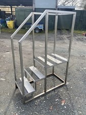 Steps. stainless steel. for sale  BLACKBURN