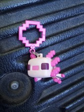 Chaveiro Mojang Minecraft AXOLOTL figura videogame colecionável comprar usado Chaveiro Mojang Minecraft AXOLOTL figura videogame colecionável comprar usado  Enviando para Brazil