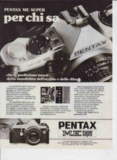 Pubblicita advertising pentax usato  Venegono Superiore