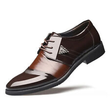 Usado, Sapatos sociais masculinos de couro com cadarço empresarial com cadarço calçado leve comprar usado  Enviando para Brazil