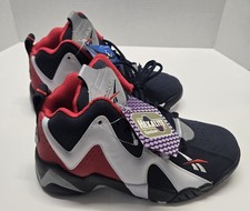 Tênis de basquete Reebok Kamikaze II EUA tamanho 5. Vermelho branco azul. Novo com etiquetas comprar usado  Enviando para Brazil