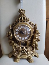 Tischuhr kaminuhr kunststein gebraucht kaufen  Pforzheim
