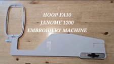 Janome embroidery machine for sale  LONDON