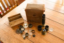 Antique military lens for sale  FERNDOWN