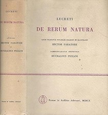 Rerum natura. unknown usato  Vejano