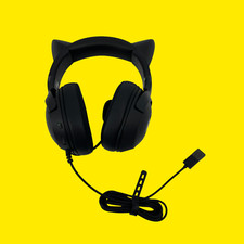 Usado, Fone de Ouvido Razer Kraken Kitty V2 USB Orelhas RGB Preto #7103 z56/25 (VH) comprar usado  Enviando para Brazil