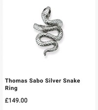 Thomas sabo snake for sale  PONTEFRACT