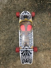 Usado, Skate Blind Longboard 32,5" Reaper Tiki Caminhões e Rodas Completos Fishtail comprar usado  Enviando para Brazil