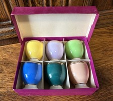 Copos de ovos de cerâmica romena vintage x6 na caixa original. Ótimo estado. comprar usado  Enviando para Brazil