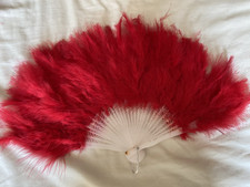 feather hand fans for sale  CAMBERLEY