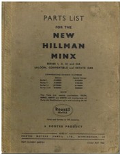 Hillman minx saloon for sale  ALFRETON