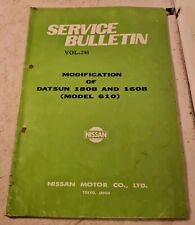 Nissan service bulletin for sale  TELFORD